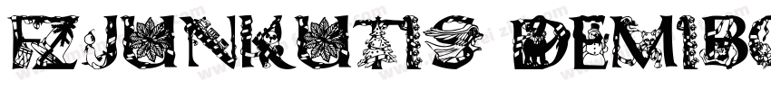 FZJunKuTiS DemiBold字体转换